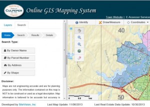 Culpeper, VA GIS System by SiteVision